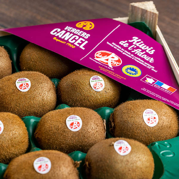 Vergers Cancel crée une offre en Kiwi de l’Adour – Label rouge IGP